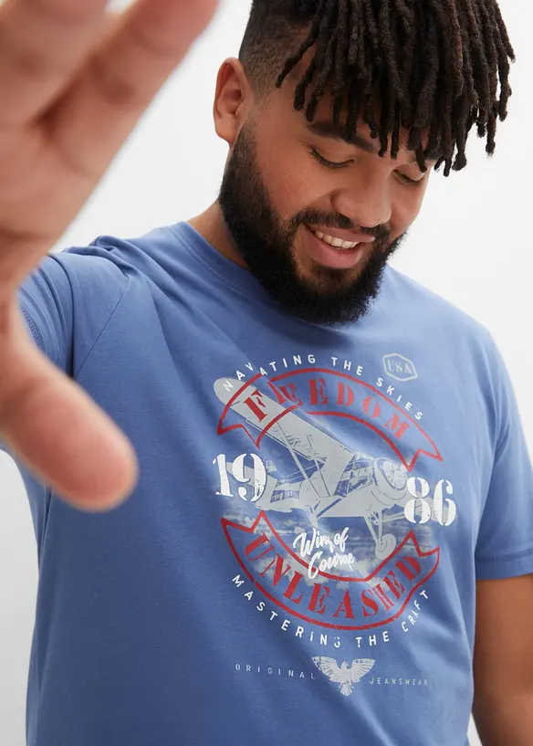 T-Shirt aus reiner Bio-Baumwolle, bonprix