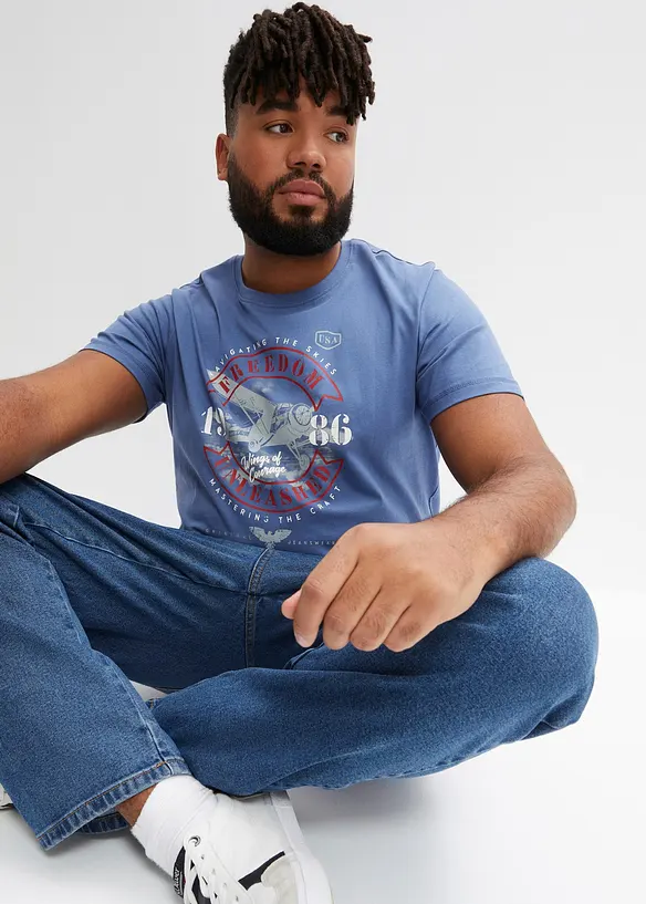 T-Shirt aus reiner Bio-Baumwolle, bonprix