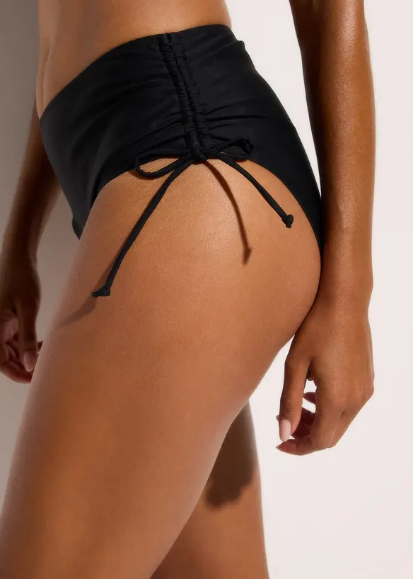 Lot de 2 bas de bikini sculptants, maintien l&eacute;ger, bonprix