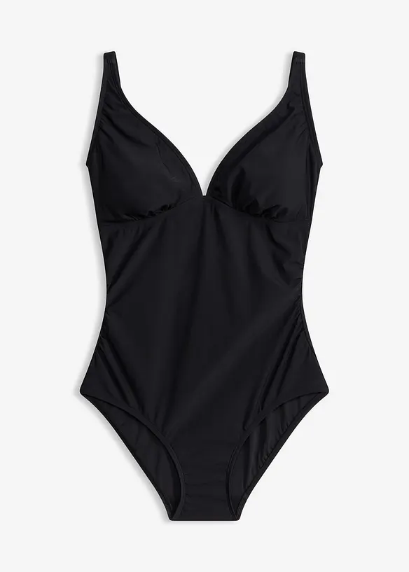 Light Shape-Badeanzug mit V-Ausschnitt, bonprix