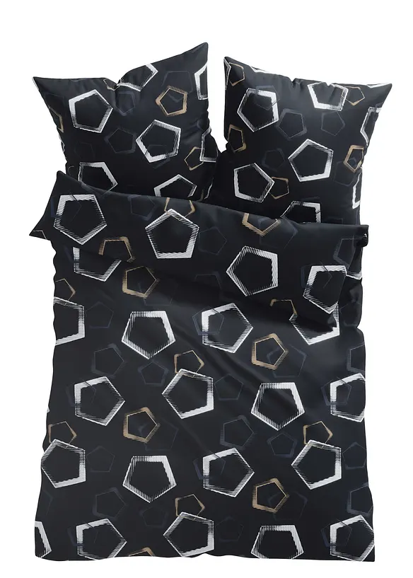 Baumwollmix-Bettw&auml;sche, bonprix