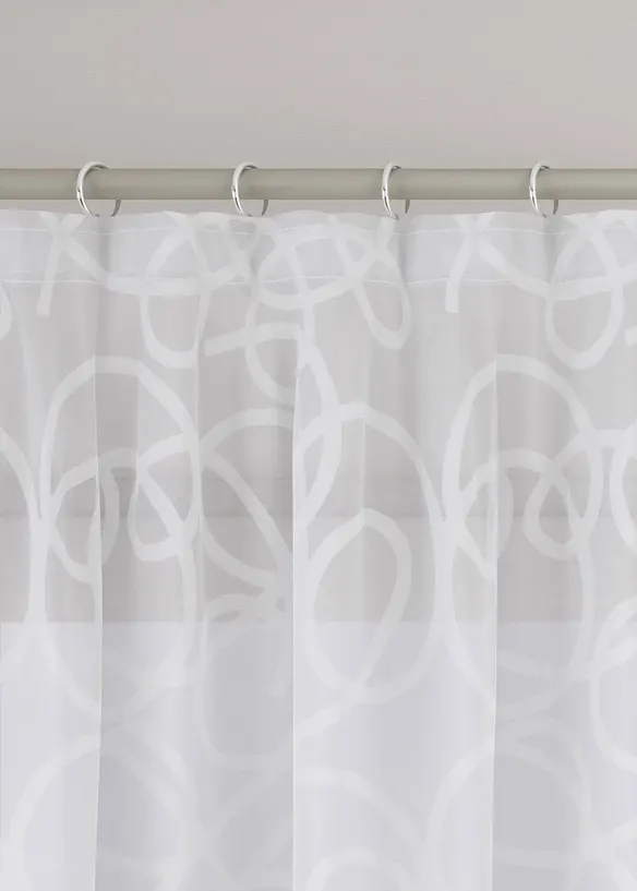 Gardine mit Druck mit recyceltem Polyester (1er Pack), bonprix