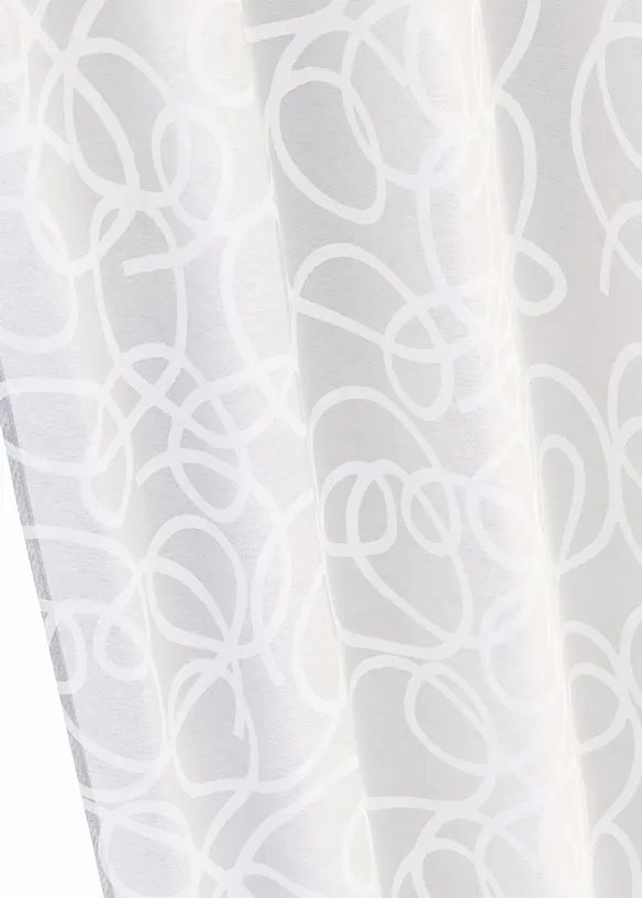 Gardine mit Druck mit recyceltem Polyester (1er Pack), bonprix