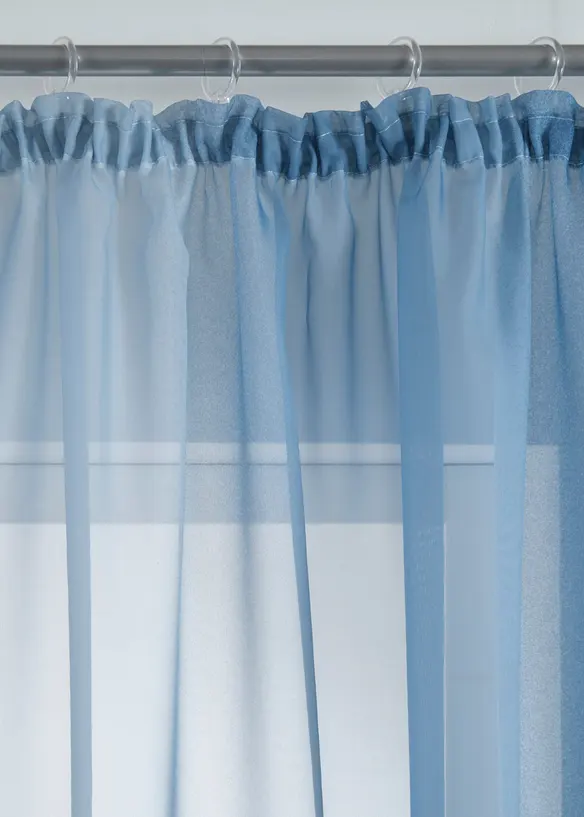 Gardinen aus leichtem Voile, auch in extra lang (2er Pack), bonprix