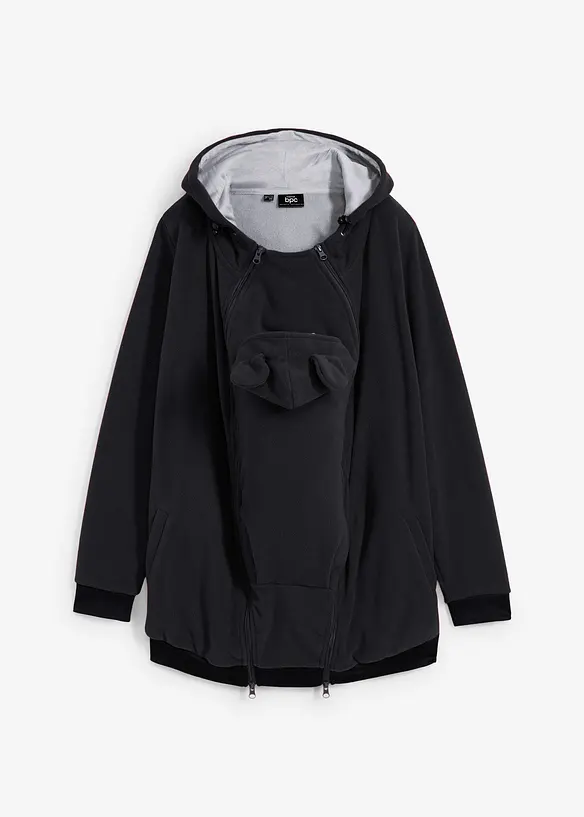 Veste 2en1 en polaire pour la grossesse avec fonction portage, bonprix