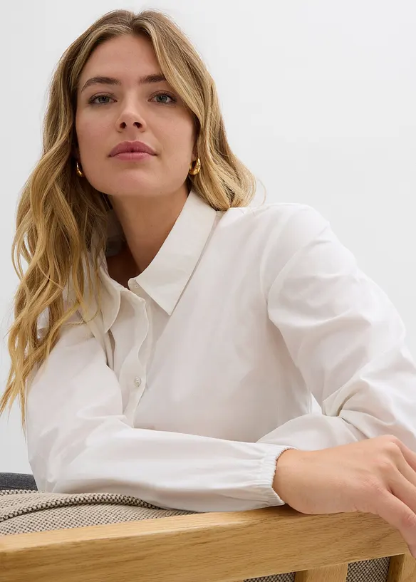 Bluse aus reiner Baumwolle, bonprix