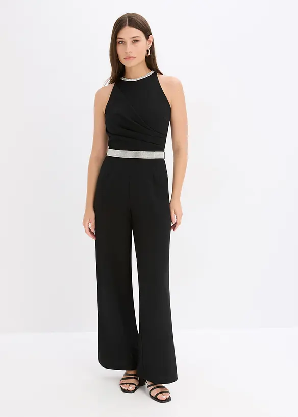 Overall aus strukturiertem Crepe, bonprix