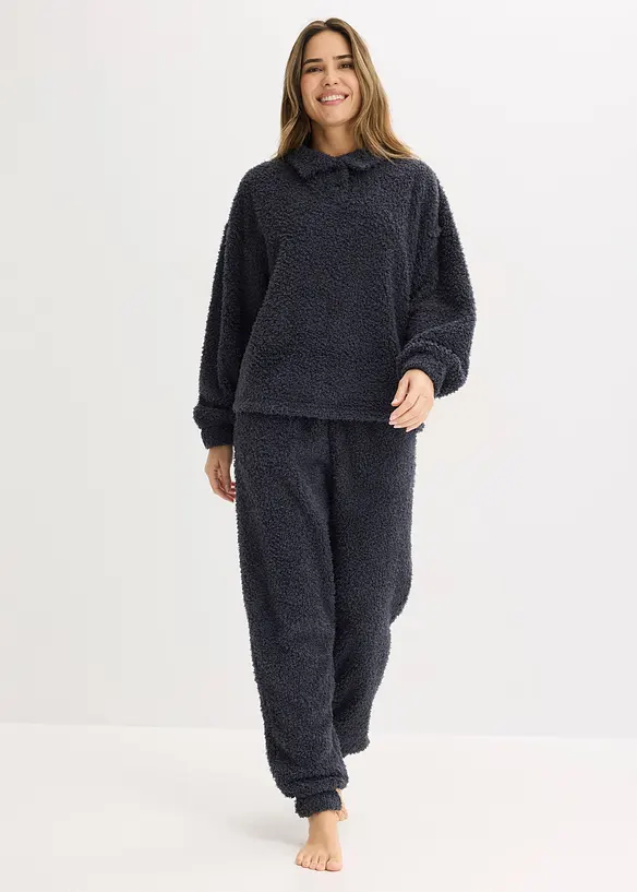 Hausanzug aus weichem Material, bonprix