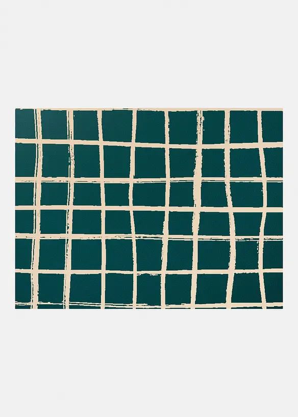 Waschbare Fu&szlig;matte mit graphischem Design, bonprix