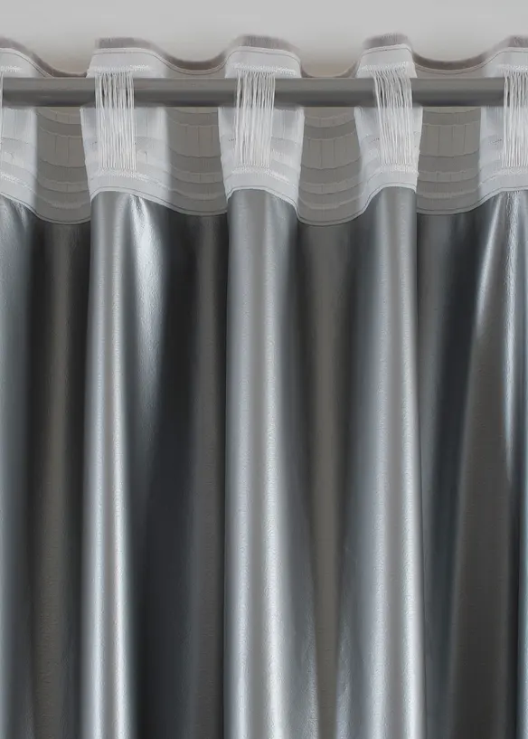 Rideau occultant et thermique au toucher velout&eacute; (1 pce), bonprix