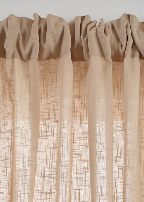 Vorhang aus reiner Bio-Baumwolle (1er Pack), bonprix