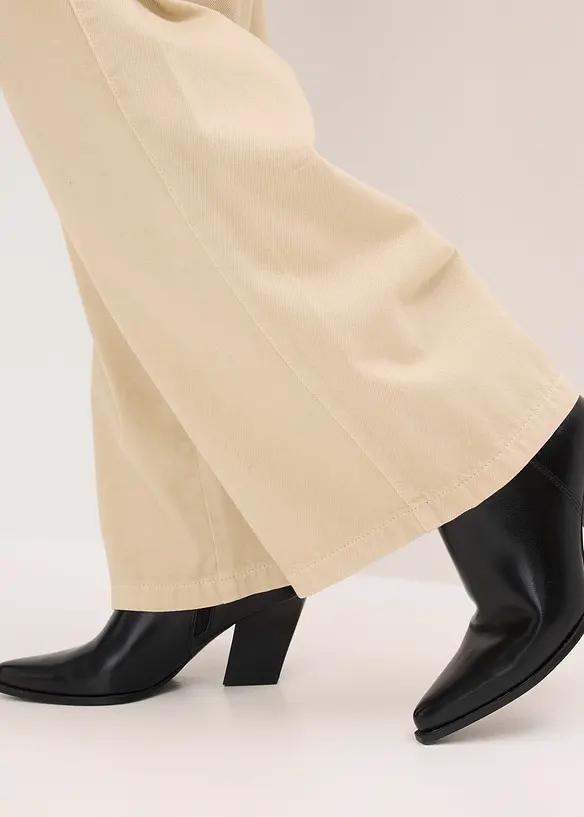 Twillhose aus reiner Baumwolle, bonprix