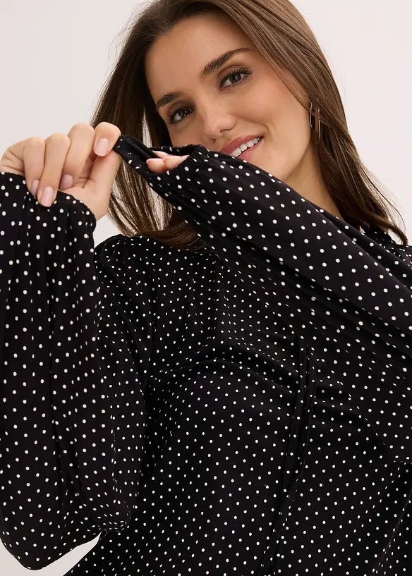 Langarmshirt aus Viskose-Mix, bonprix