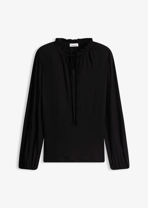 Langarmshirt aus Viskose-Mix, bonprix
