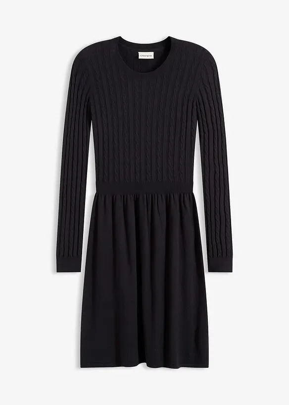 Strickkleid aus Viskose-Mix, bonprix