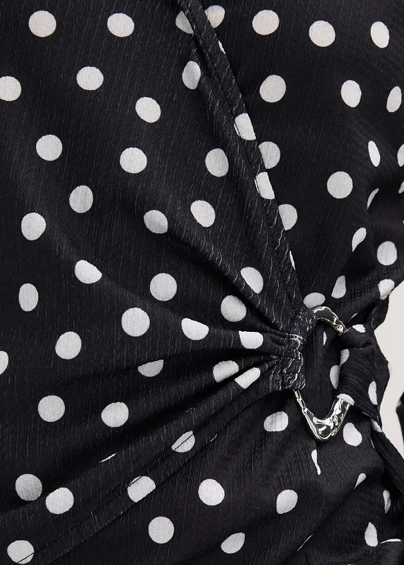 Langarmshirt aus strukturiertem Jersey, bonprix