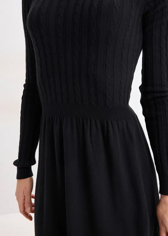 Strickkleid aus Viskose-Mix, bonprix
