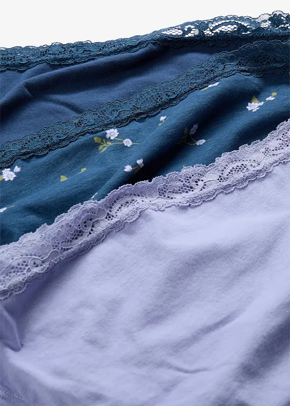 Lot de 5 slips doux, bonprix