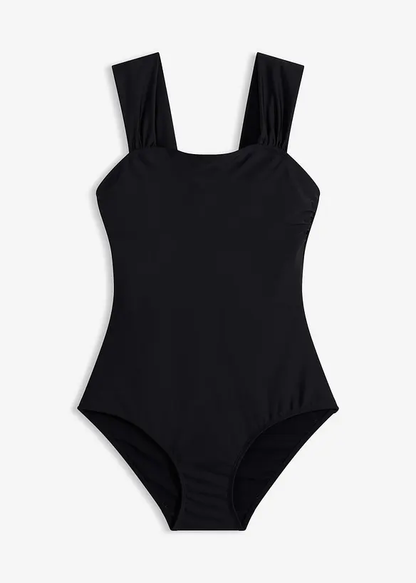 Medium Shape-Badeanzug mit breiten Tr&auml;gern, bonprix