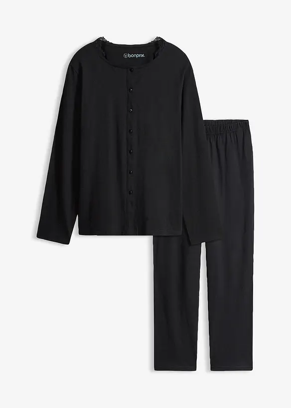 Pyjama aus weicher Baumwolle, bonprix