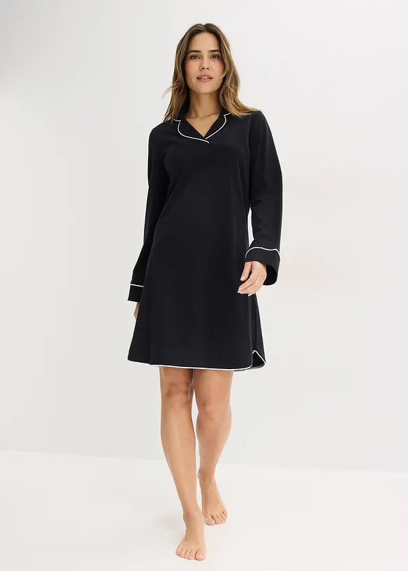 Nachthemd aus weicher Baumwolle, bonprix