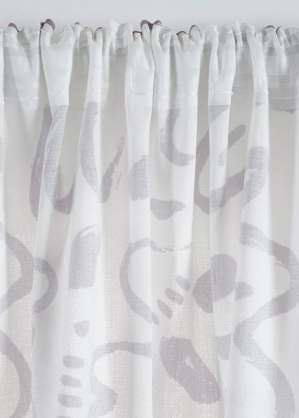 Gardine mit Struktur, auch in extra lang (1er Pack), bonprix