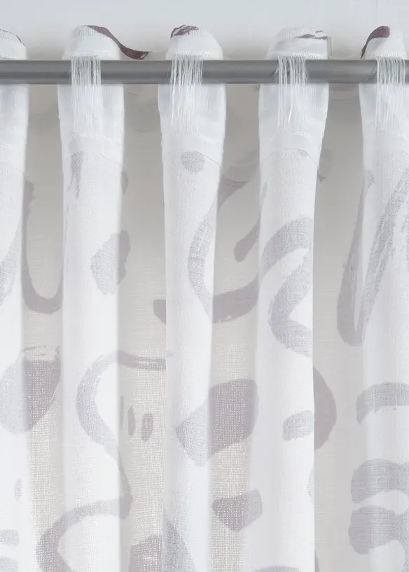 Gardine mit Struktur, auch in extra lang (1er Pack), bonprix