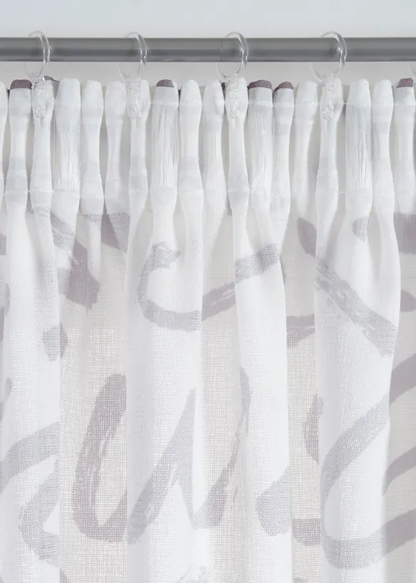 Gardine mit Struktur, auch in extra lang (1er Pack), bonprix