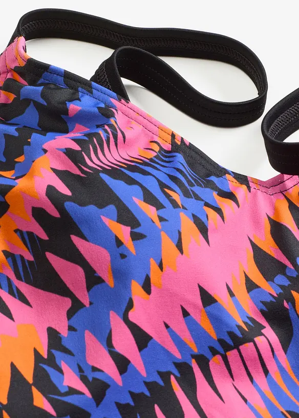 Badeanzug mit V-Ausschnitt, bonprix