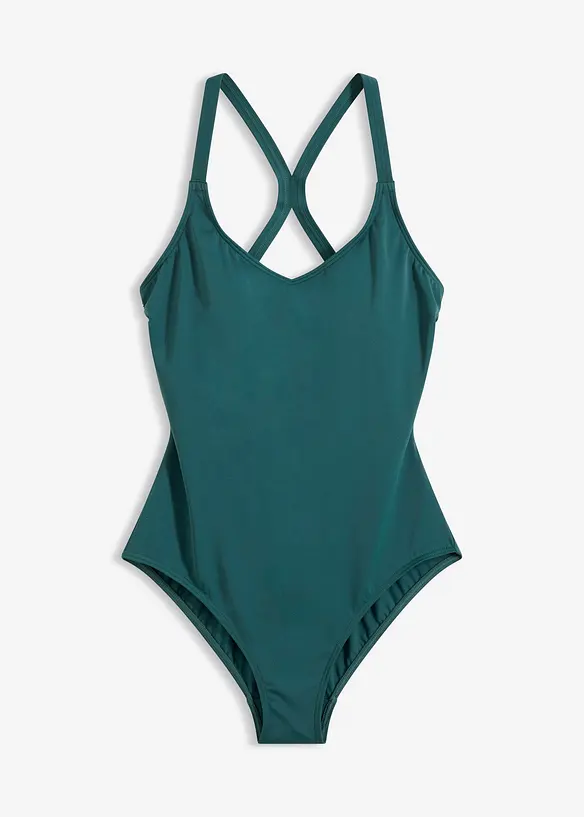 Schnelltrocknender Sport-Badeanzug mit Racerback, bonprix