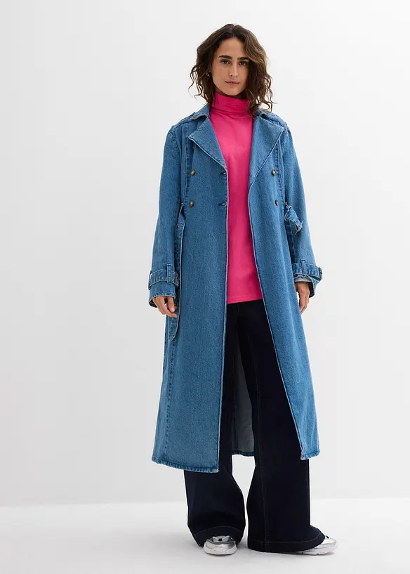 Rollkragenshirt aus reiner Bio-Baumwolle, bonprix