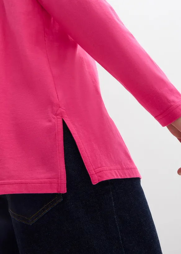 Rollkragenshirt aus reiner Bio-Baumwolle, bonprix