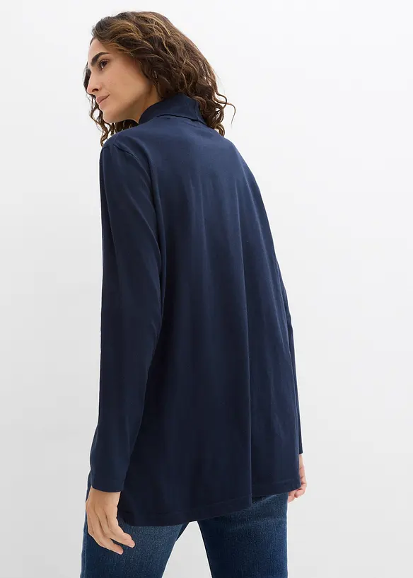 Rollkragenshirt aus reiner Bio-Baumwolle, bonprix