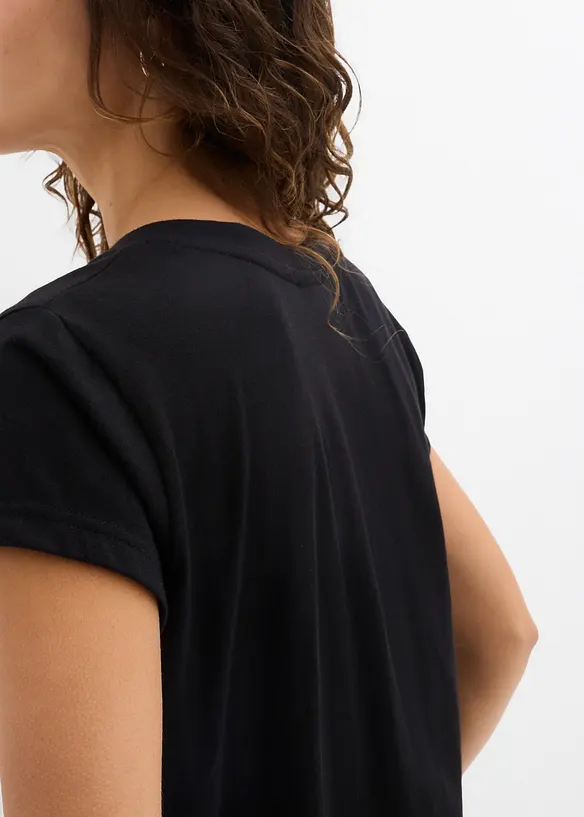 T-Shirt aus reiner Bio-Baumwolle (2er Pack), bonprix