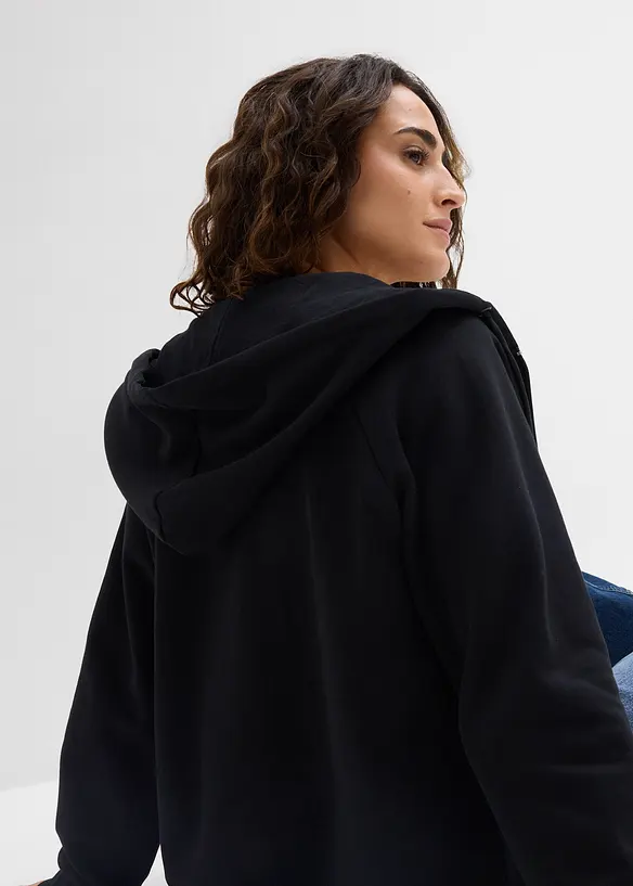 Sweatjacke aus reiner Bio-Baumwolle, bonprix