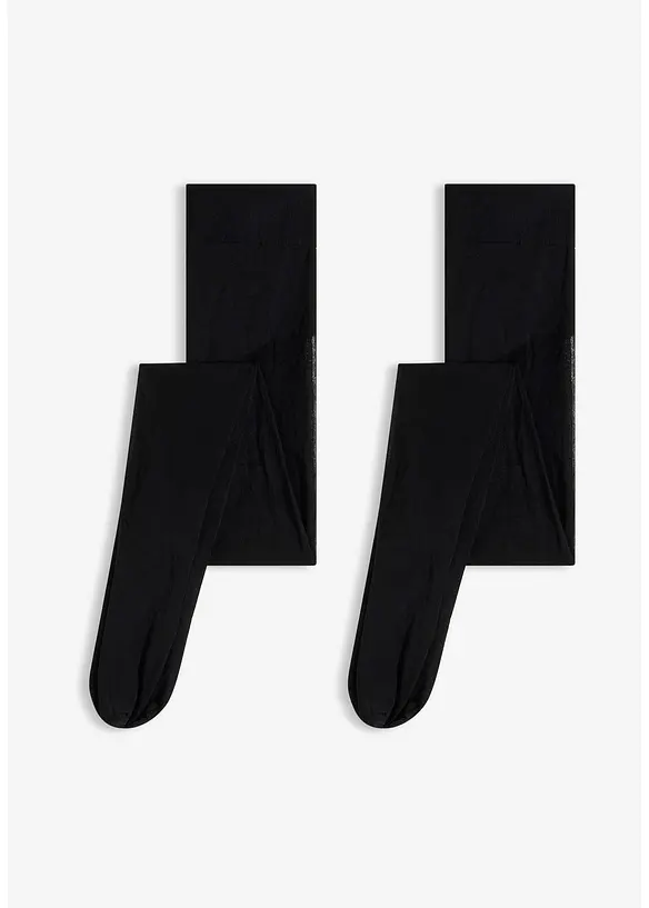 Feinstrumpfhose mit Komfortbund 30 DEN (2er pack), bonprix