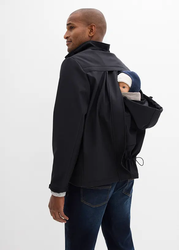 3-in-1 Herren-Tragejacke mit Vorder- und R&uuml;ckentragefunktion, bonprix