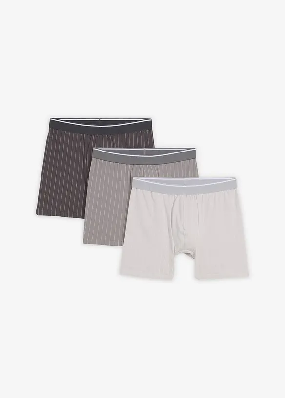 Boxershorts eng (3er Pack), bonprix