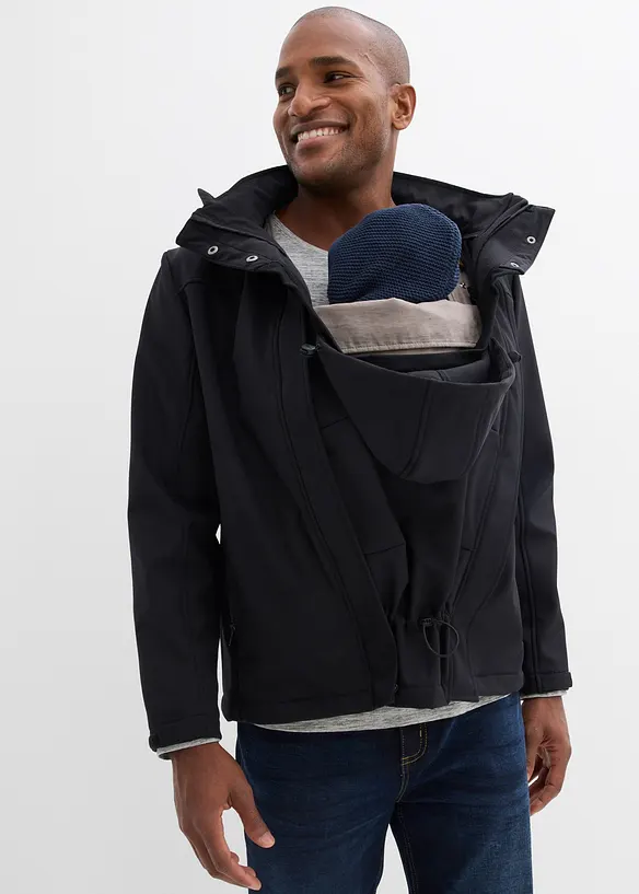 3-in-1 Herren-Tragejacke mit Vorder- und R&uuml;ckentragefunktion, bonprix
