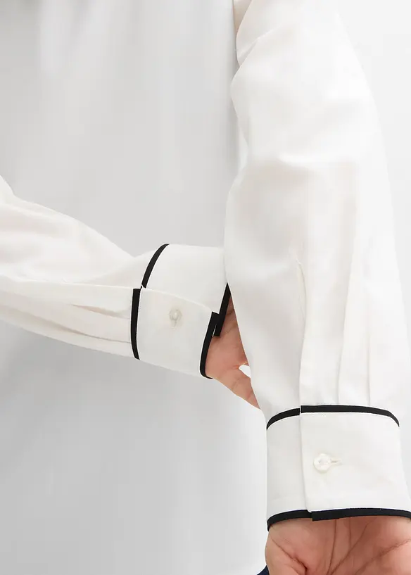 Tunikabluse aus flie&szlig;ender Viskose, bonprix