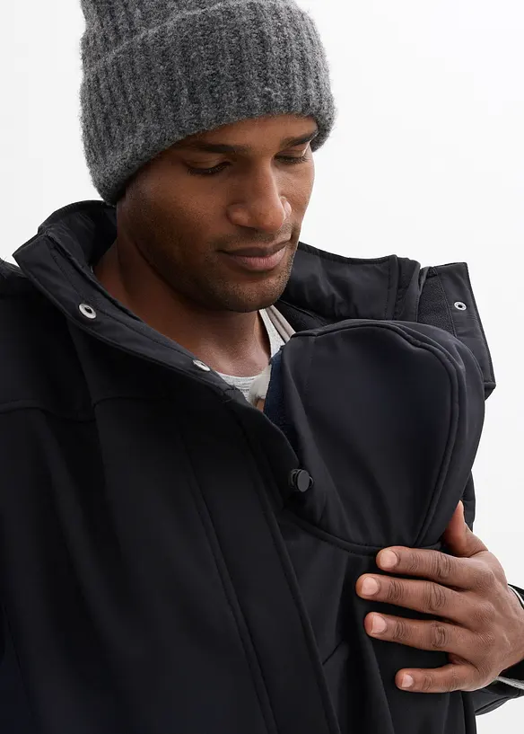 3-in-1 Herren-Tragejacke mit Vorder- und R&uuml;ckentragefunktion, bonprix