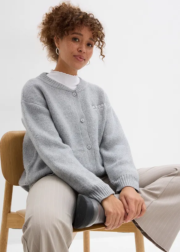 Oversize-Strickjacke, bonprix