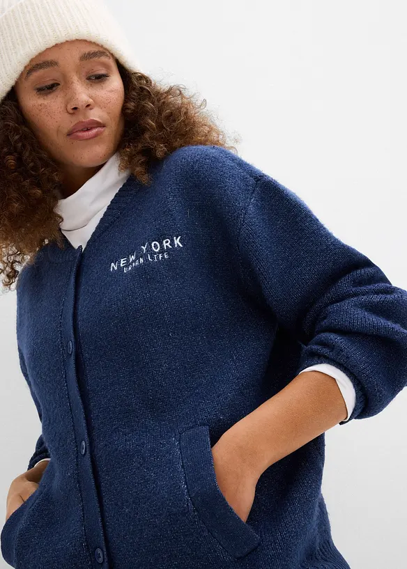 Oversize-Strickjacke, bonprix