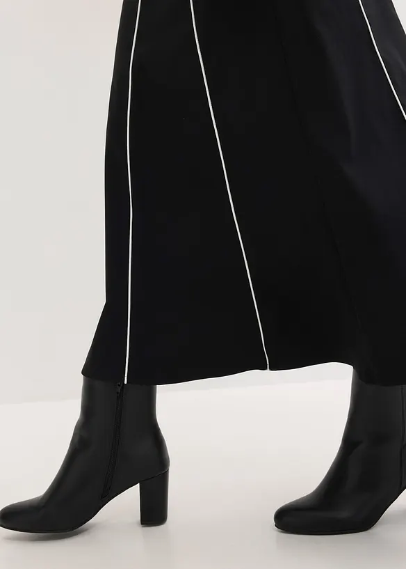 Stretch-Maxirock aus Bengalin, bonprix