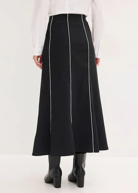 Stretch-Maxirock aus Bengalin, bonprix