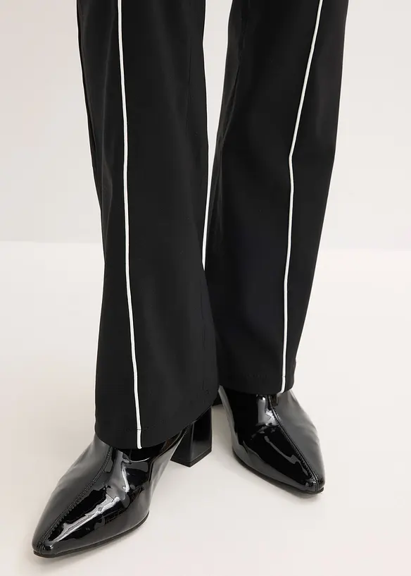 Stretch-Hose flared aus Bengalin, bonprix