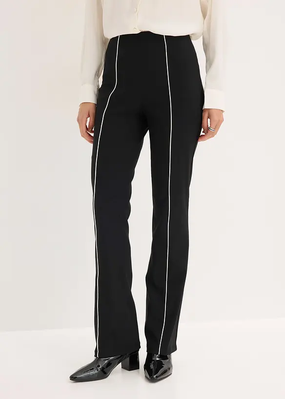 Stretch-Hose flared aus Bengalin, bonprix