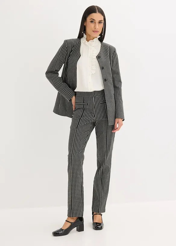 Pantalon taille extensible en bengaline, bonprix