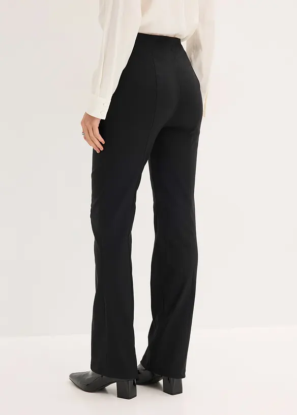 Stretch-Hose flared aus Bengalin, bonprix