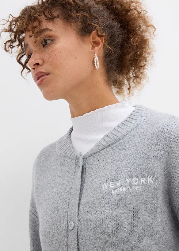 Oversize-Strickjacke, bonprix